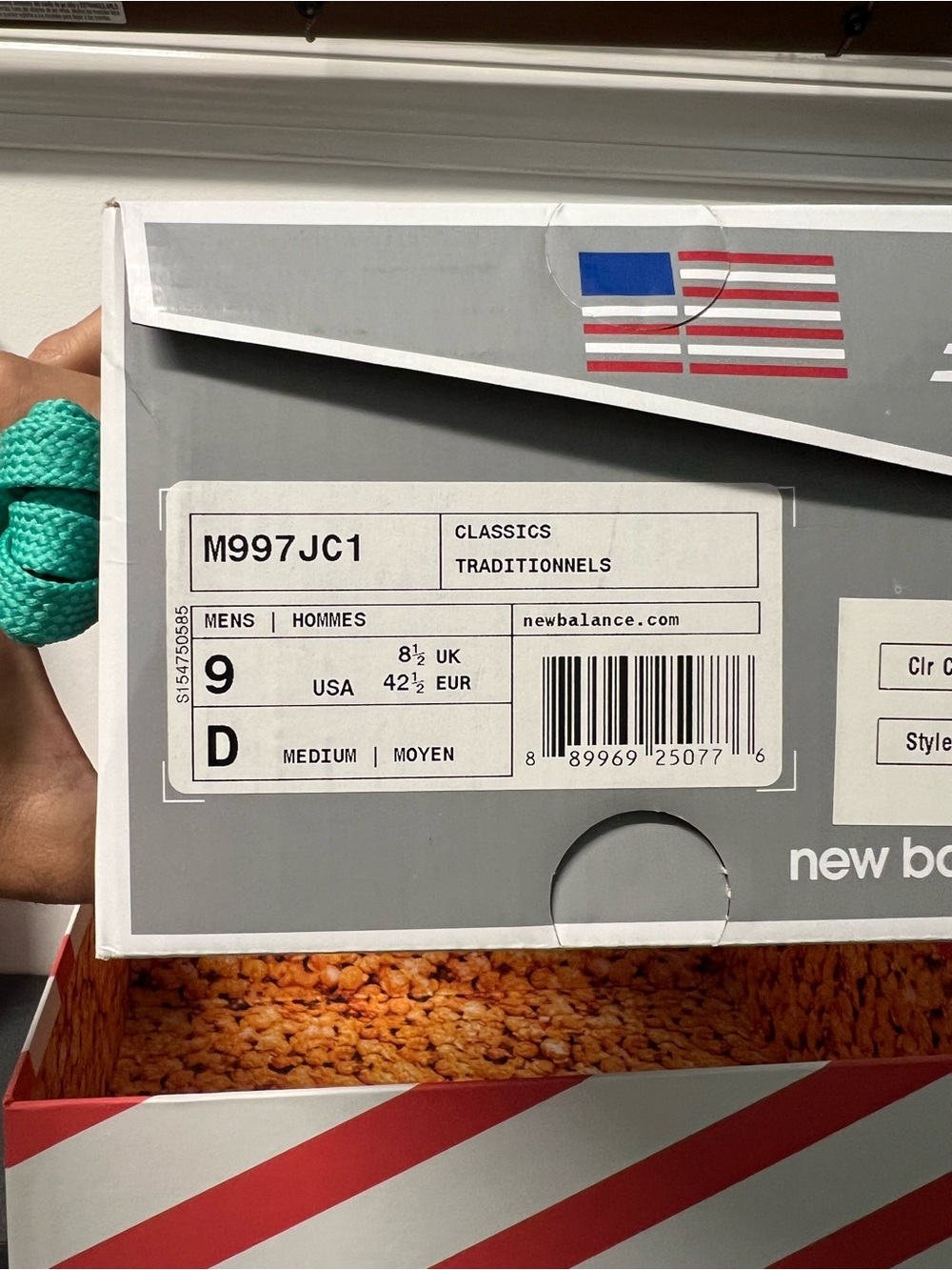 New Balance x Concepts 997 New York City Rivalry Pack Size 9US - Picture 14 of 16